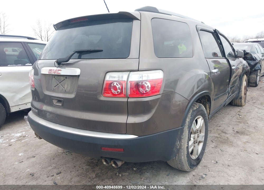 2010 GMC ACADIA SL VIN: 1GKLRKED4AJ166094