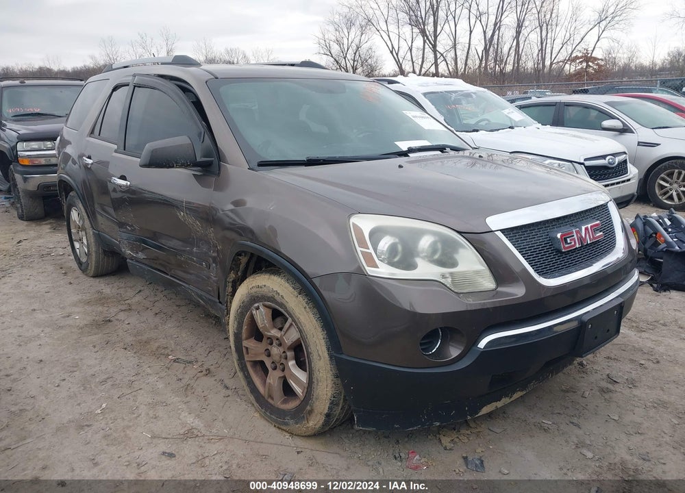 2010 GMC ACADIA SL VIN: 1GKLRKED4AJ166094
