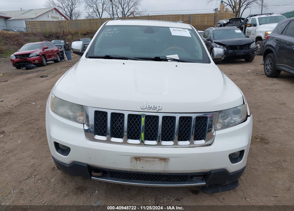 2011 JEEP GRAND CHEROKEE OVERLAND VIN: 1J4RR6GT5BC583970