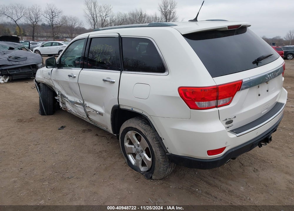 2011 JEEP GRAND CHEROKEE OVERLAND VIN: 1J4RR6GT5BC583970