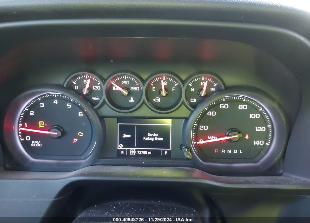 2019 CHEVROLET SILVERADO 1500 CUSTOM TRAIL BOSS VIN: 1GCRYCEF3KZ194603