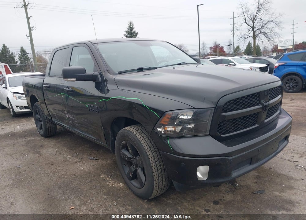 2018 RAM 1500 BIG HORN 4X4 5'7 BOX VIN: 1C6RR7LG9JS170532
