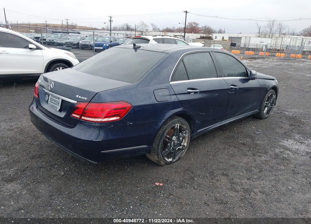 2014 MERCEDES-BENZ E 350 4MATIC VIN: WDDHF8JB1EA906651