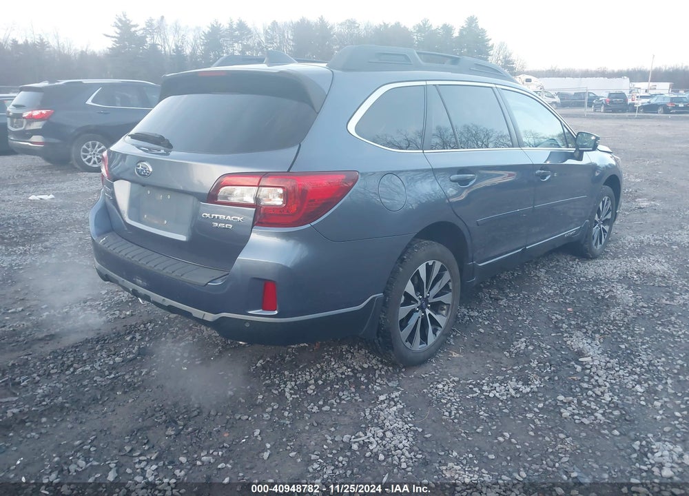 2017 SUBARU OUTBACK 3.6R LIMITED VIN: 4S4BSENCXH3357355