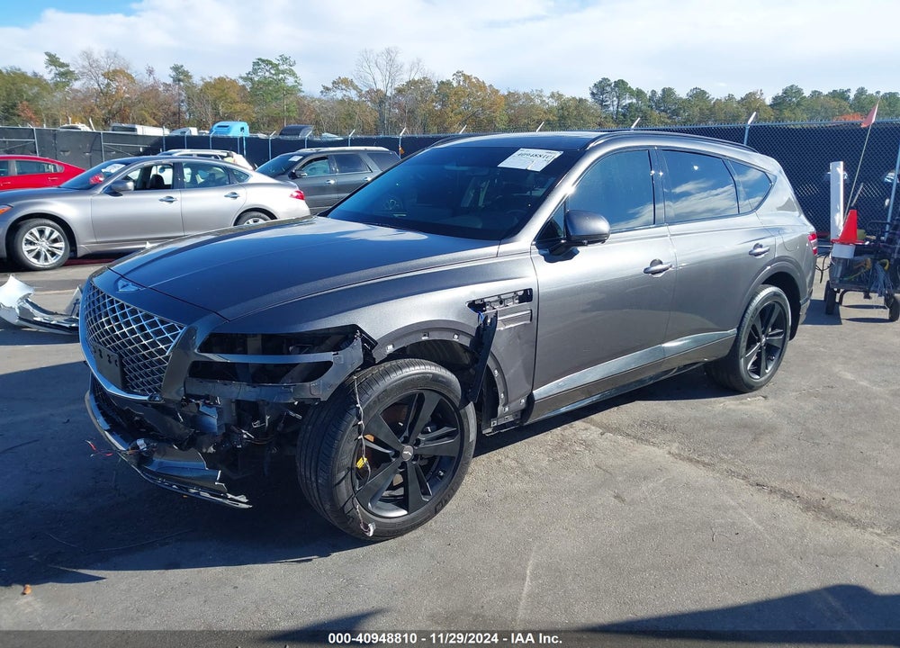 2021 GENESIS GV80 2.5T RWD VIN: KMUHB4SB7MU066592