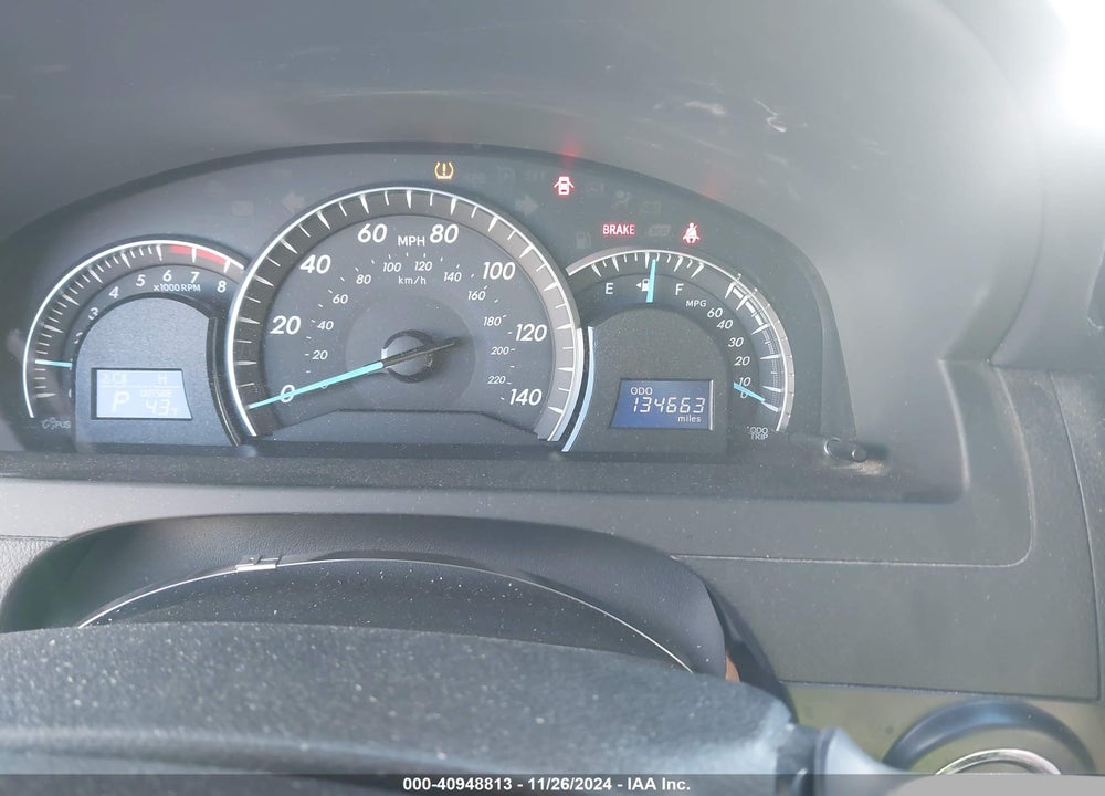 2012 TOYOTA CAMRY VIN: 4T1BK1FKXCU522743