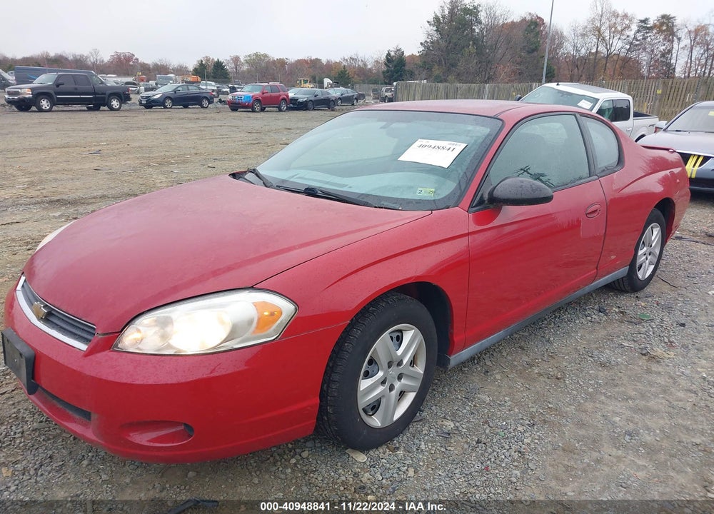 2007 CHEVROLET MONTE CARLO LS VIN: 2G1WJ15KX79389763