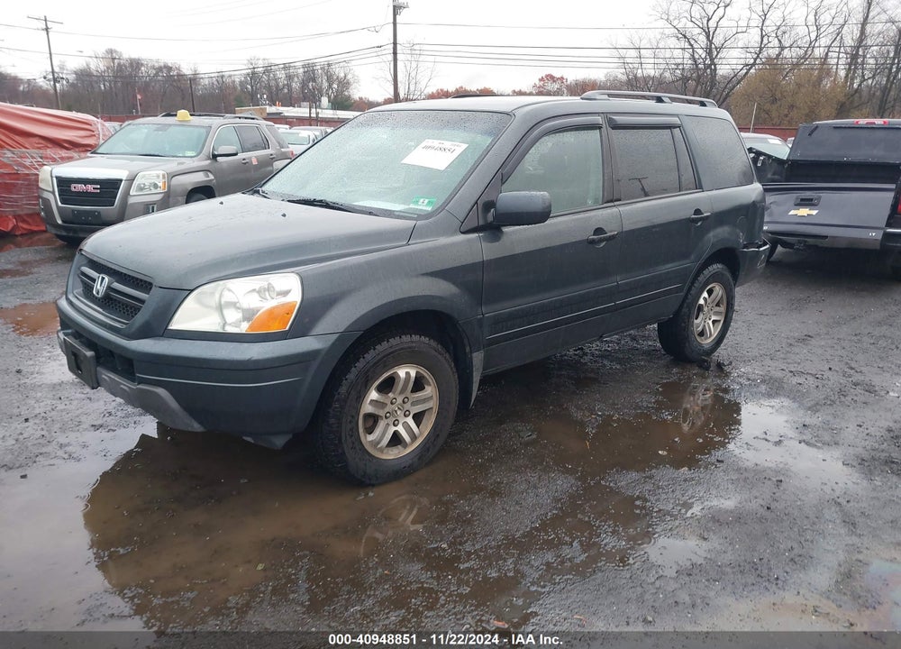 2003 HONDA PILOT EX-L VIN: 2HKYF18623H577510