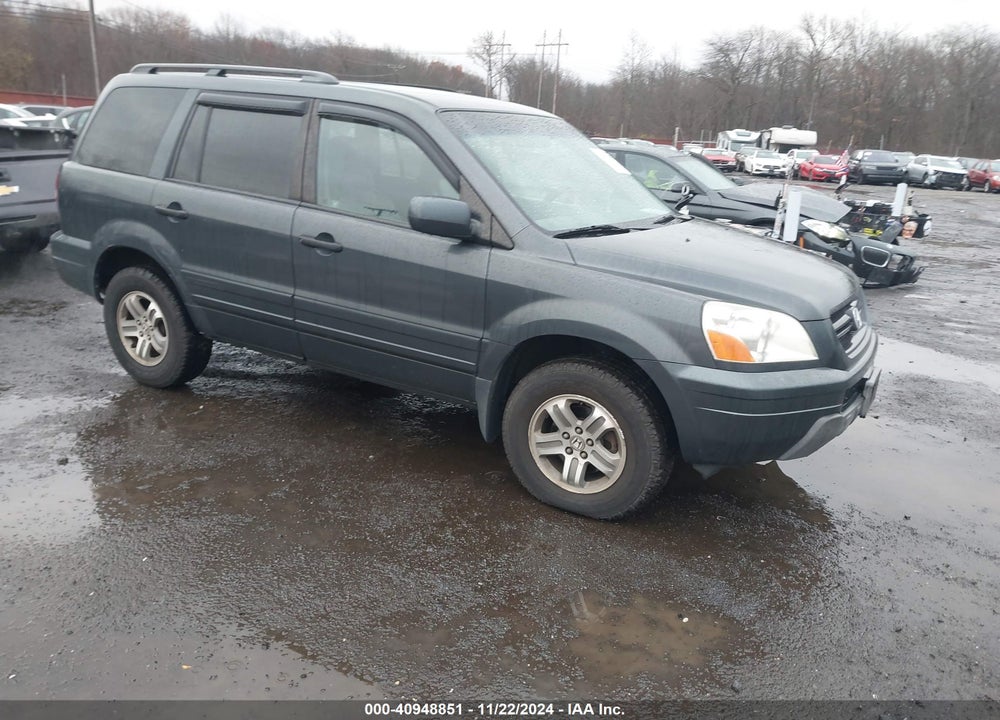 2003 HONDA PILOT EX-L VIN: 2HKYF18623H577510