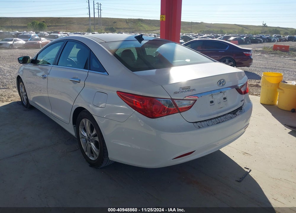 2013 HYUNDAI SONATA LIMITED VIN: 5NPEC4AC5DH619151