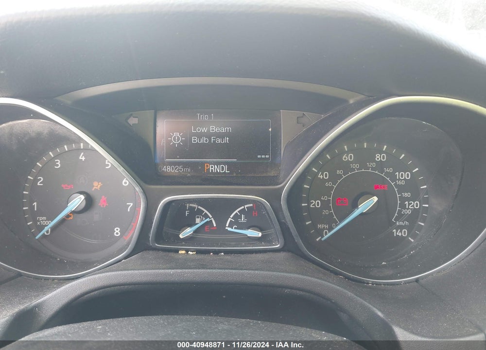 2018 FORD FOCUS S VIN: 1FADP3E28JL220839