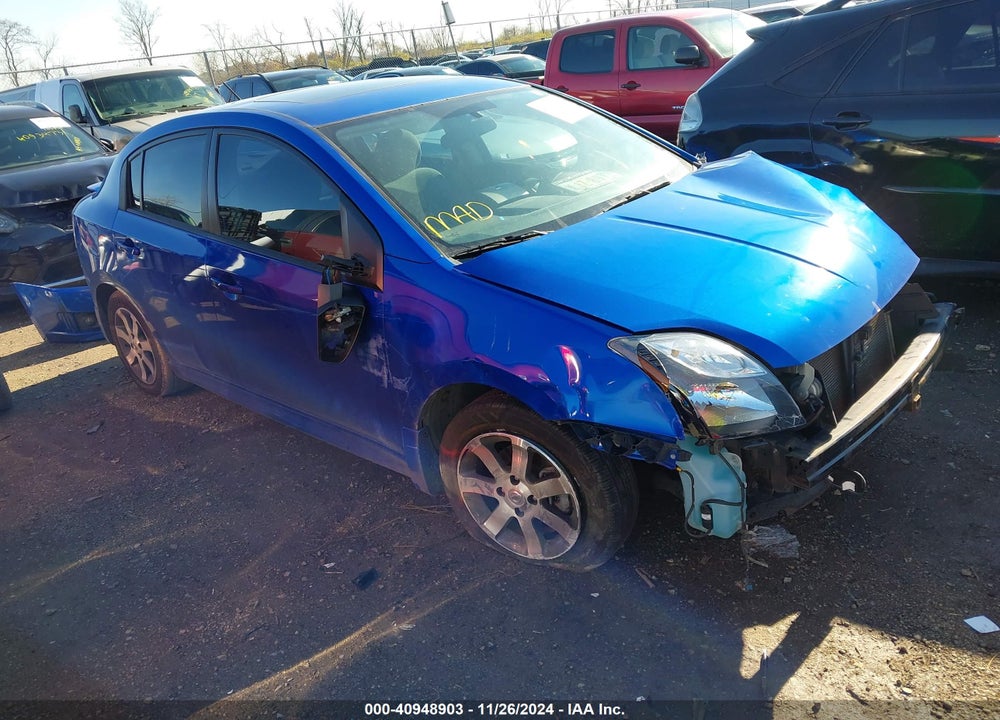 2012 NISSAN SENTRA 2.0 SR VIN: 3N1AB6AP4CL660422