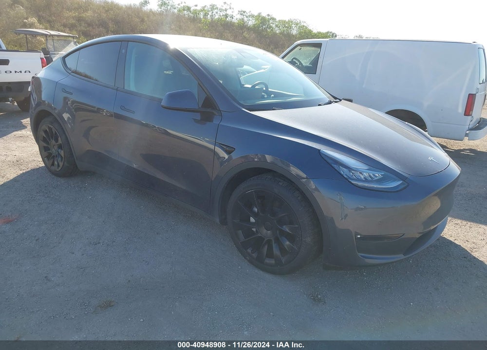 2021 TESLA MODEL Y LONG RANGE DUAL MOTOR ALL-WHEEL DRIVE VIN: 5YJYGDEE0MF184275