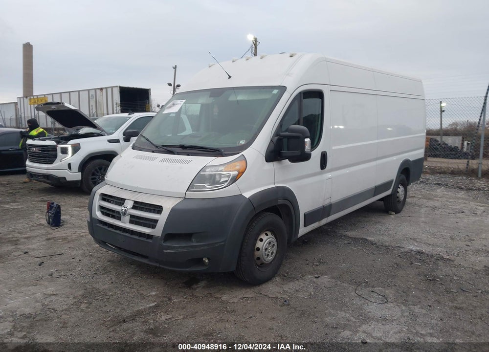 2016 RAM PROMASTER 3500 HIGH ROOF VIN: 3C6URVJD8GE103083