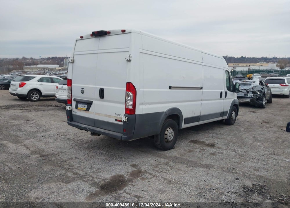 2016 RAM PROMASTER 3500 HIGH ROOF VIN: 3C6URVJD8GE103083
