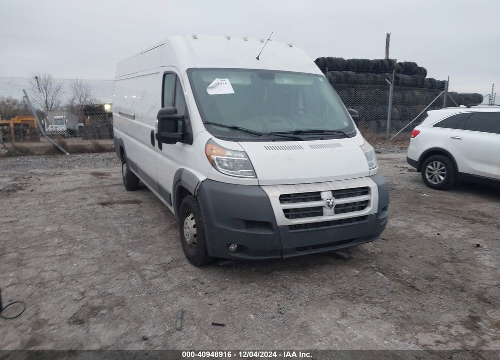 2016 RAM PROMASTER 3500 HIGH ROOF VIN: 3C6URVJD8GE103083