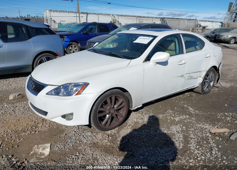 2008 LEXUS IS 250 VIN: JTHBK262182066496