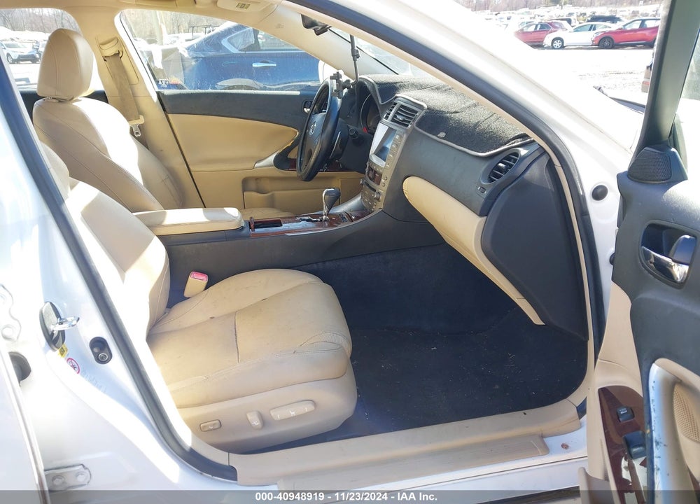 2008 LEXUS IS 250 VIN: JTHBK262182066496