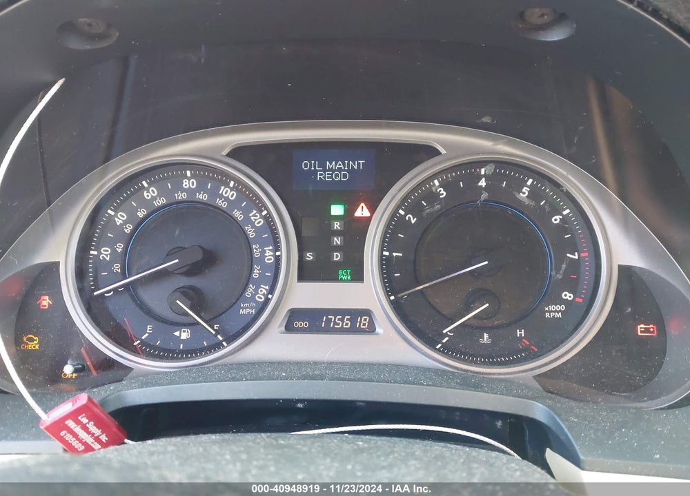 2008 LEXUS IS 250 VIN: JTHBK262182066496