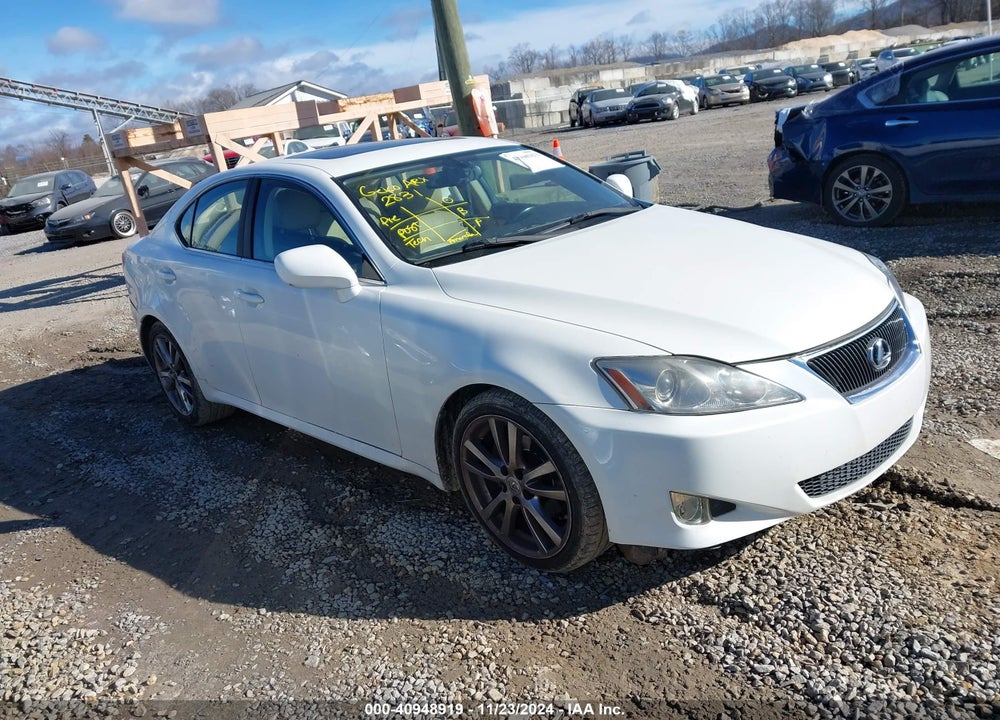 2008 LEXUS IS 250 VIN: JTHBK262182066496
