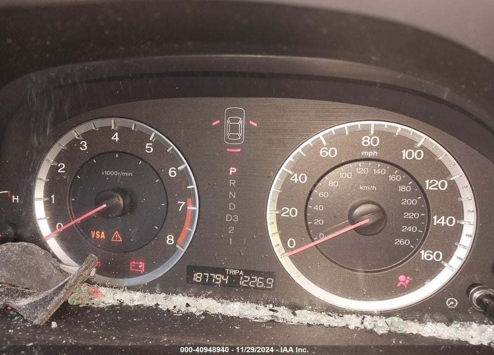 2008 HONDA ACCORD 2.4 LX VIN: 1HGCP26348A101801