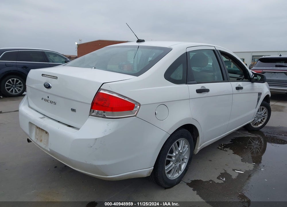 2008 FORD FOCUS SE/SES VIN: 1FAHP35NX8W191655