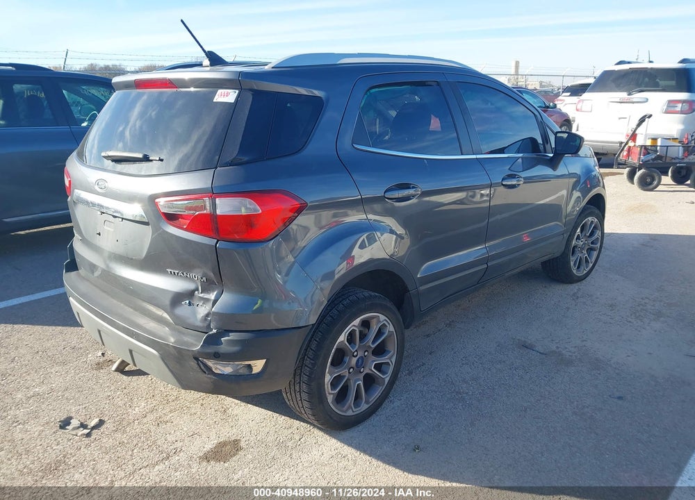 2020 FORD ECOSPORT TITANIUM VIN: MAJ6S3KL4LC347529
