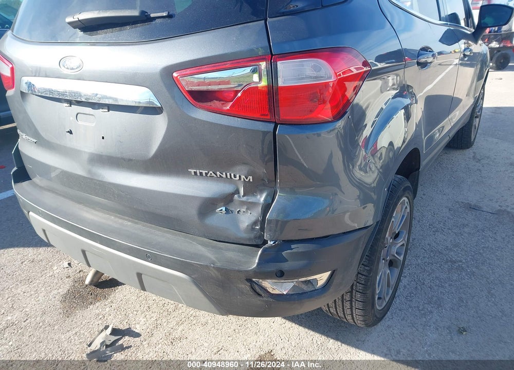 2020 FORD ECOSPORT TITANIUM VIN: MAJ6S3KL4LC347529