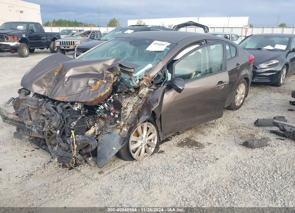 2014 KIA FORTE LX VIN: KNAFX4A63E5237542