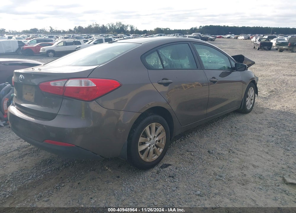 2014 KIA FORTE LX VIN: KNAFX4A63E5237542
