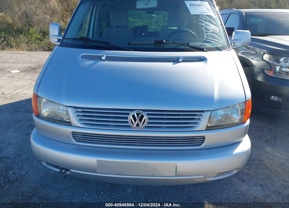 2002 VOLKSWAGEN EUROVAN GLS VIN: WV2KB47062H023580