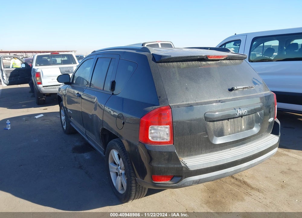2013 JEEP COMPASS LATITUDE VIN: 1C4NJCEB9DD237504