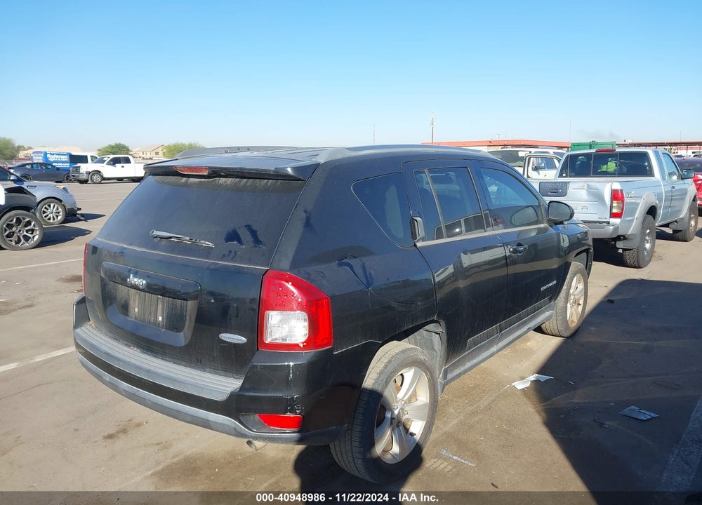 2013 JEEP COMPASS LATITUDE VIN: 1C4NJCEB9DD237504