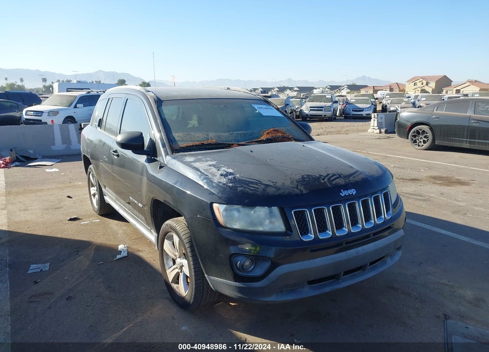 2013 JEEP COMPASS LATITUDE VIN: 1C4NJCEB9DD237504