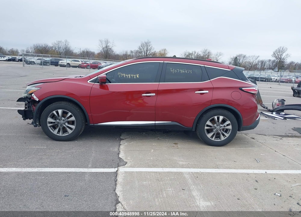 2018 NISSAN MURANO SV VIN: 5N1AZ2MH5JN133567
