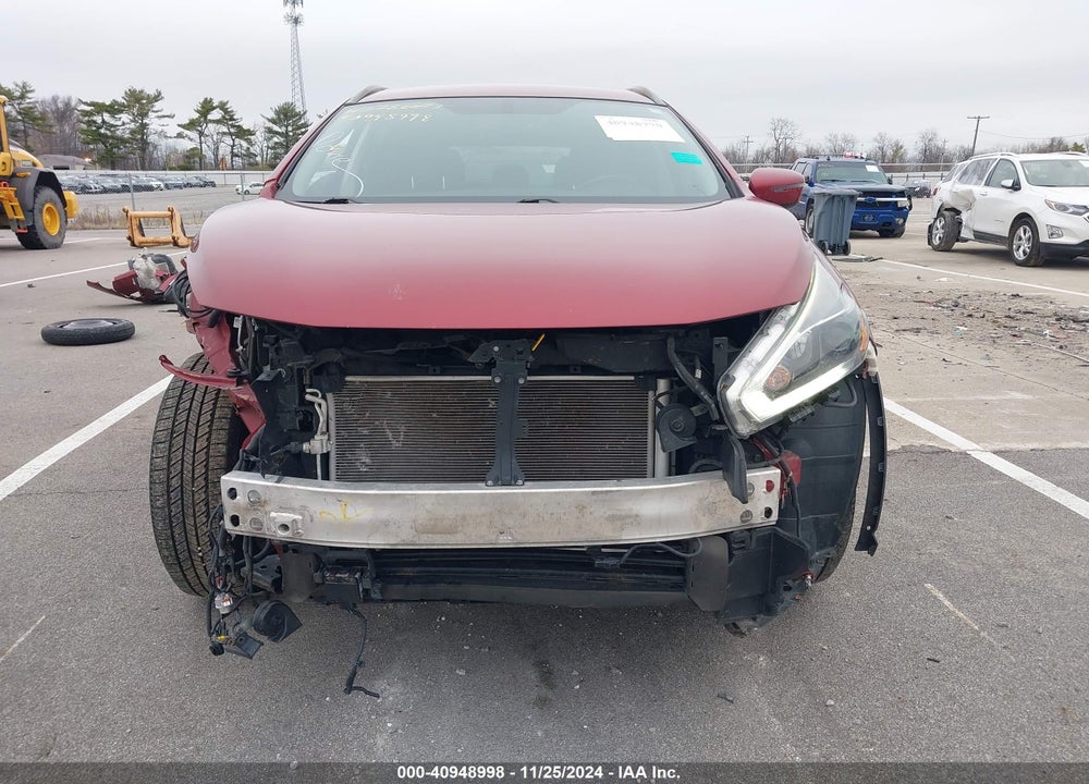 2018 NISSAN MURANO SV VIN: 5N1AZ2MH5JN133567