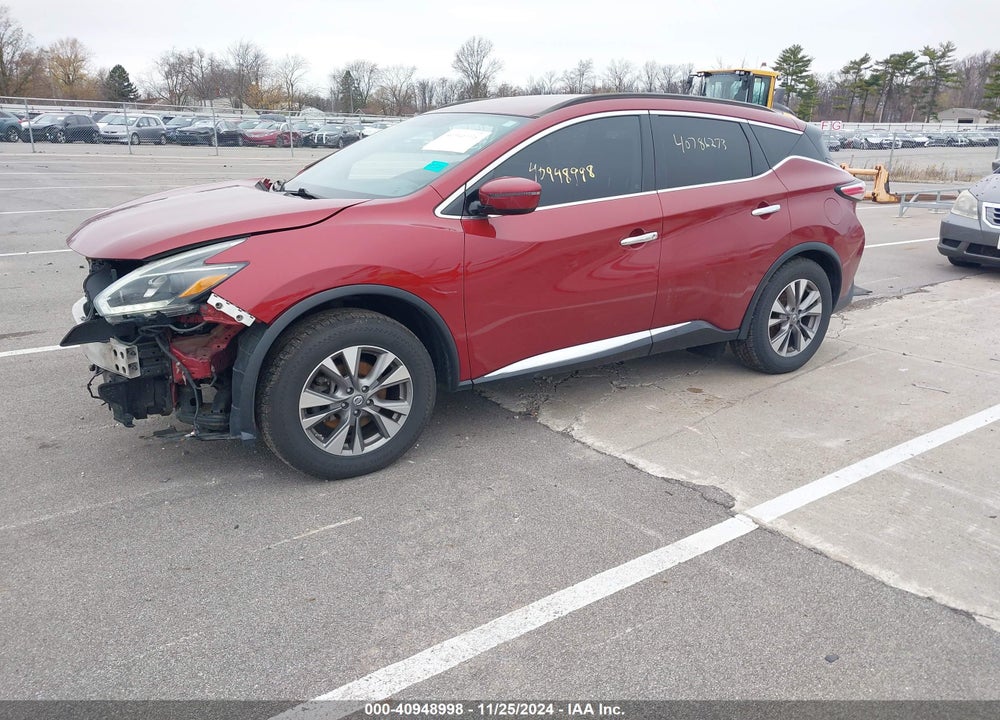 2018 NISSAN MURANO SV VIN: 5N1AZ2MH5JN133567