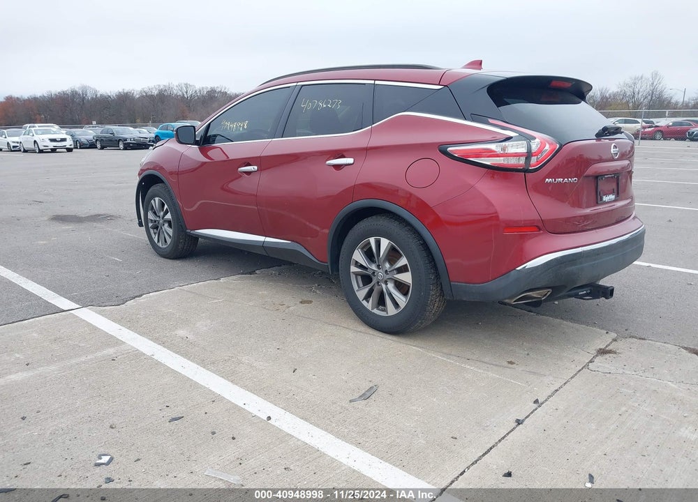 2018 NISSAN MURANO SV VIN: 5N1AZ2MH5JN133567