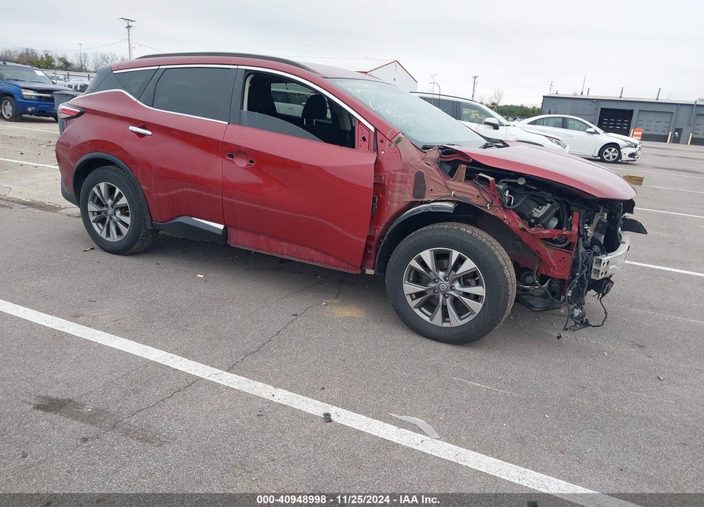 2018 NISSAN MURANO SV VIN: 5N1AZ2MH5JN133567