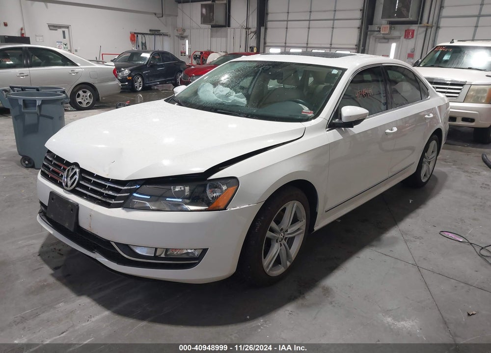 2012 VOLKSWAGEN PASSAT 2.0L TDI SEL PREMIUM VIN: 1VWCN7A34CC088423