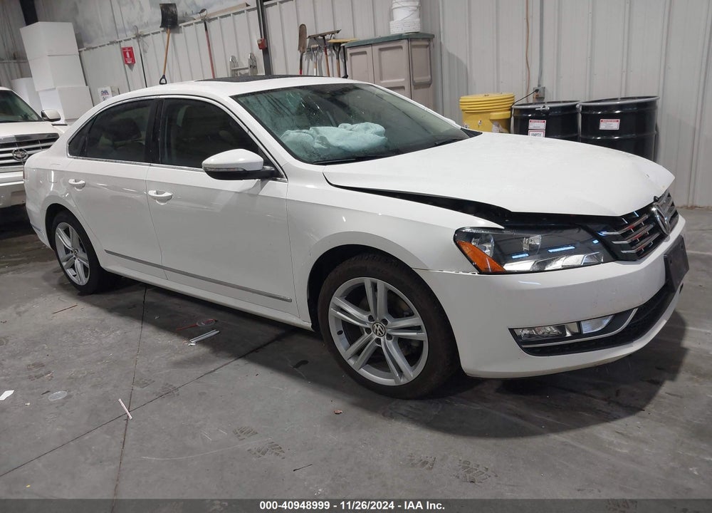 2012 VOLKSWAGEN PASSAT 2.0L TDI SEL PREMIUM VIN: 1VWCN7A34CC088423