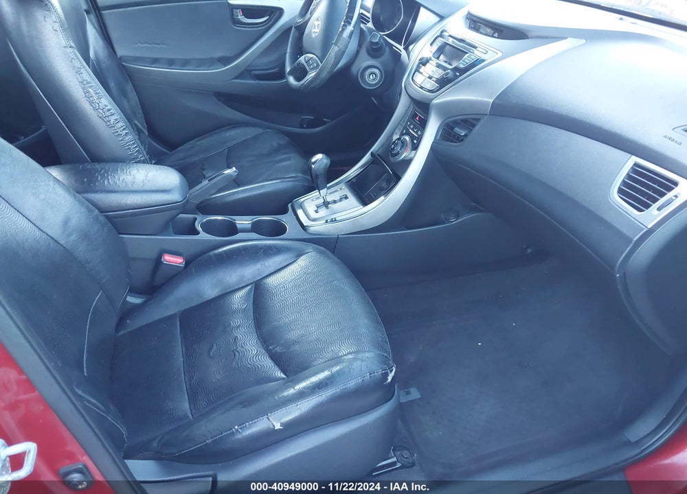 2013 HYUNDAI ELANTRA LIMITED VIN: KMHDH4AE0DU748978