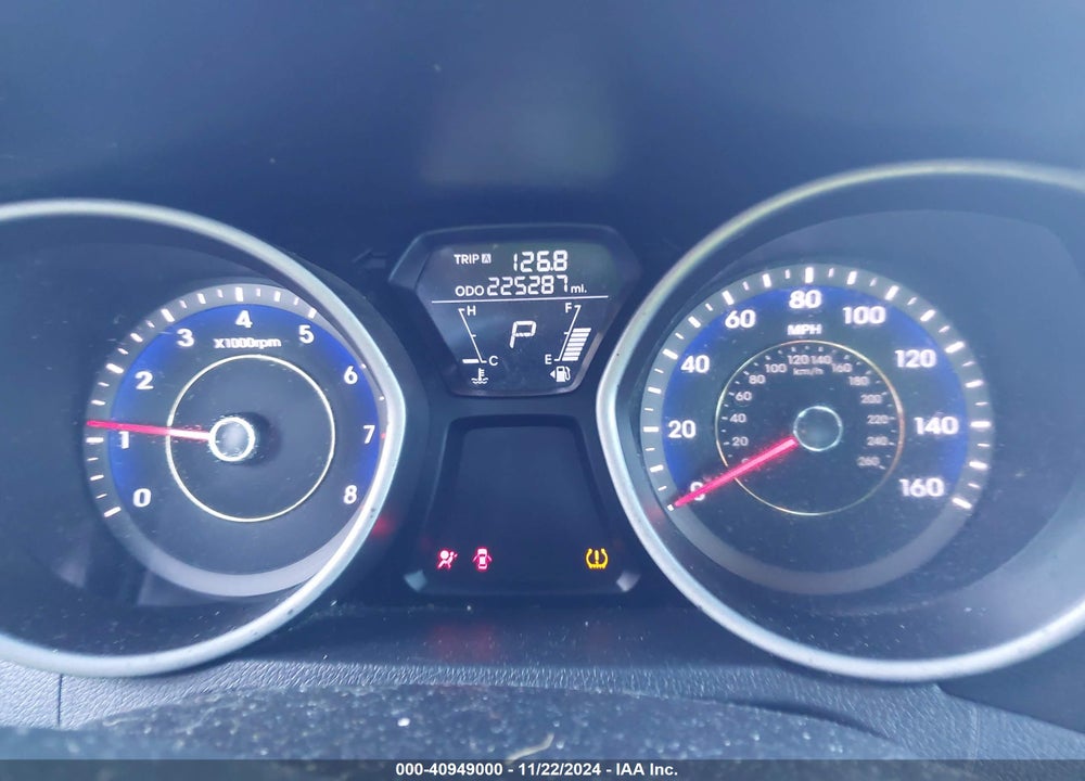 2013 HYUNDAI ELANTRA LIMITED VIN: KMHDH4AE0DU748978