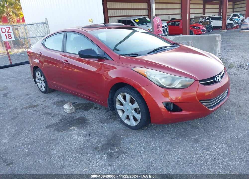 2013 HYUNDAI ELANTRA LIMITED VIN: KMHDH4AE0DU748978