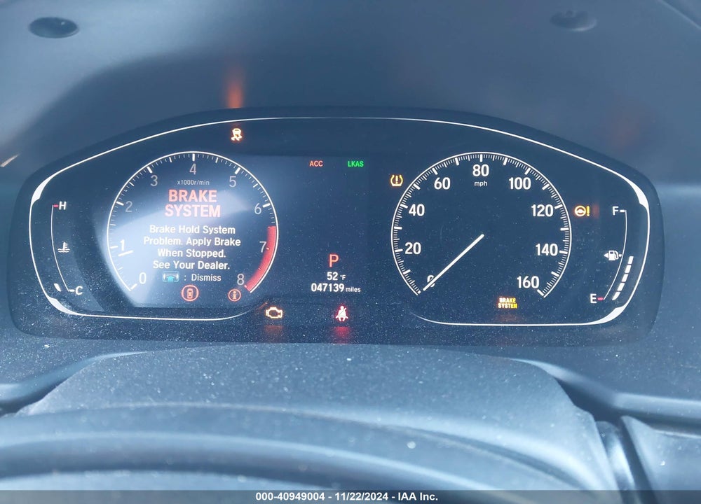 2020 HONDA ACCORD VIN: 1HGCV1F50LA028937