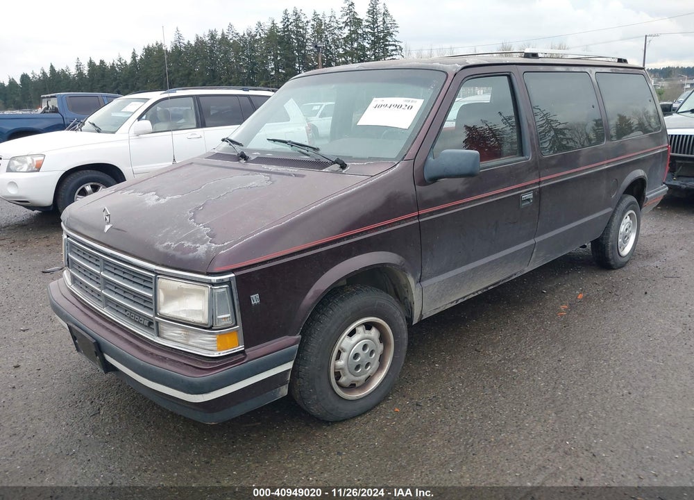 1990 DODGE GRAND CARAVAN LE VIN: 1B4FK54R1LX154252