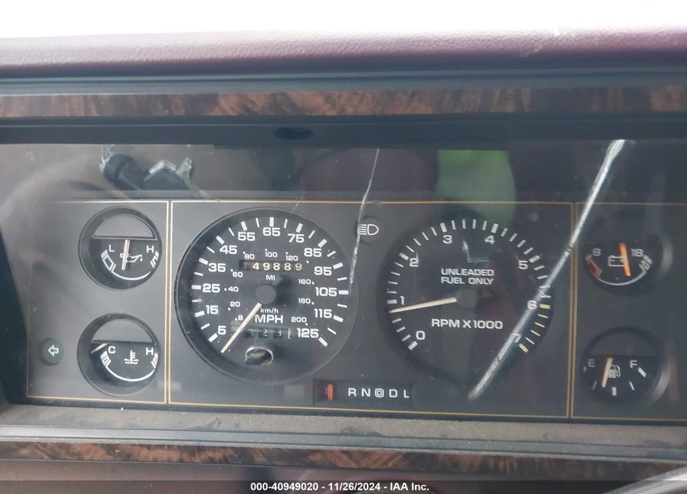 1990 DODGE GRAND CARAVAN LE VIN: 1B4FK54R1LX154252