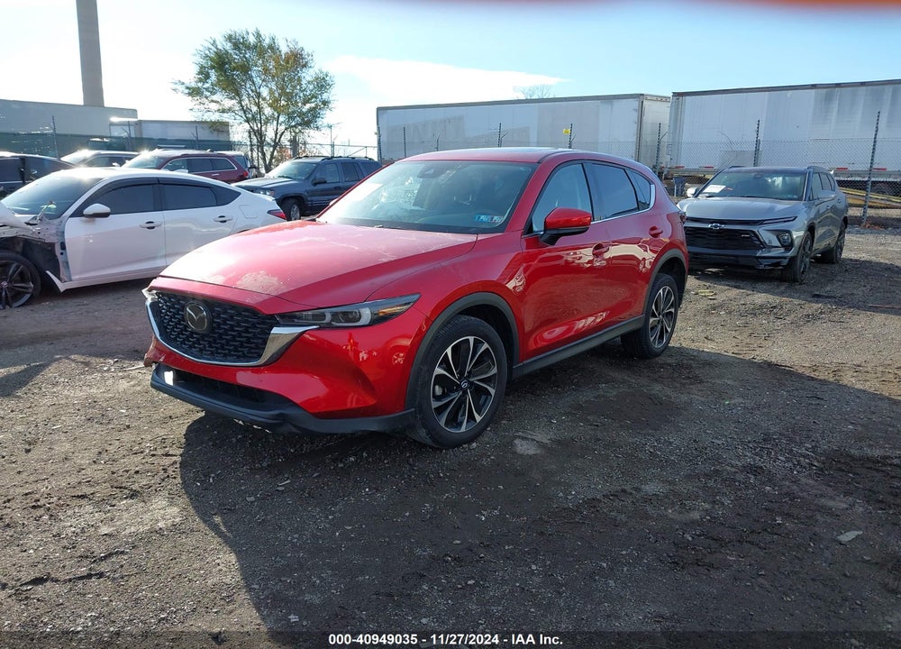 2022 MAZDA CX-5 2.5 S PREMIUM VIN: JM3KFBDM1N0540200