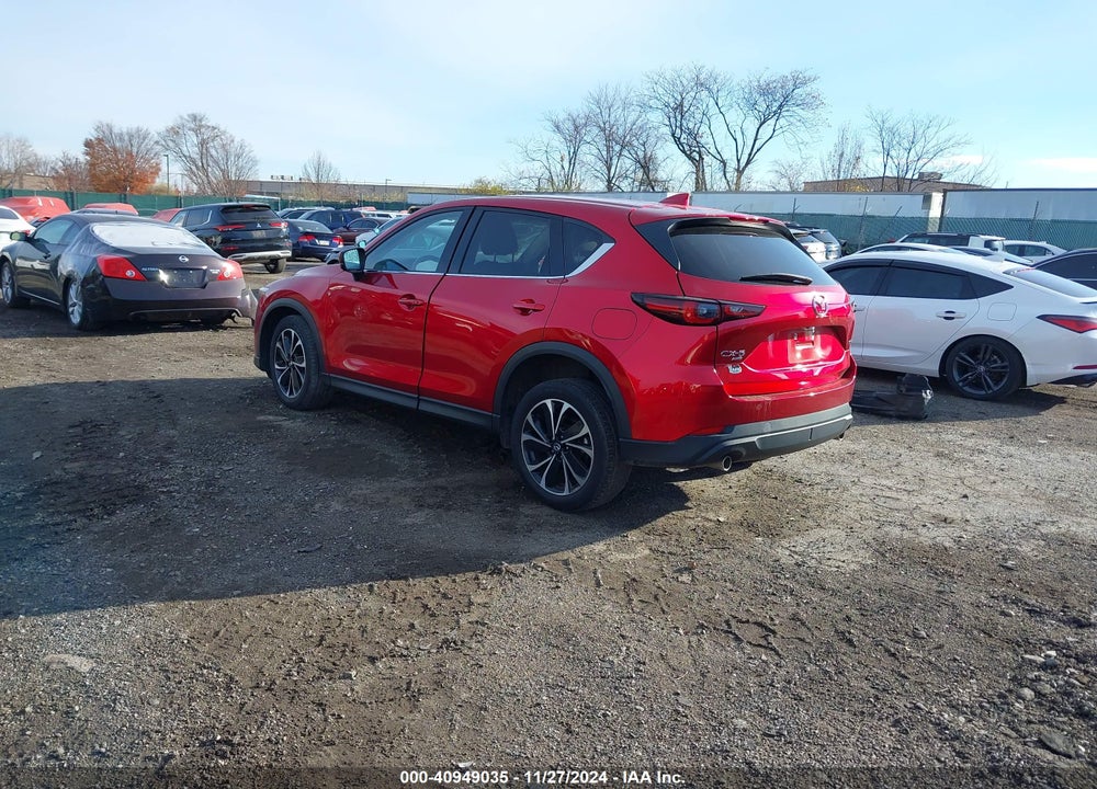 2022 MAZDA CX-5 2.5 S PREMIUM VIN: JM3KFBDM1N0540200