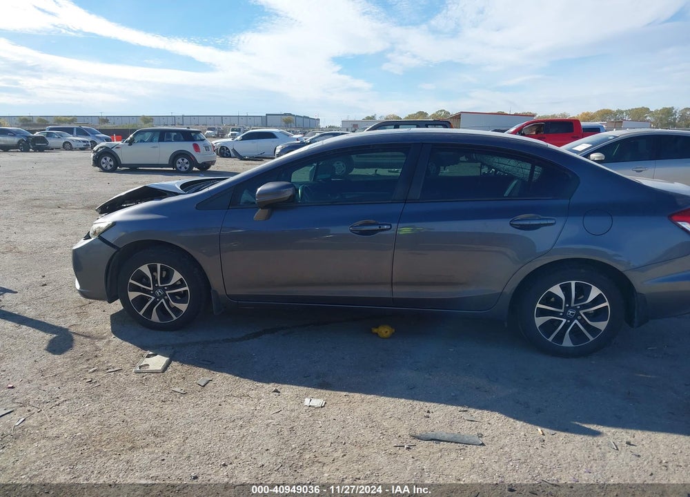 2014 HONDA CIVIC EX VIN: 19XFB2F80EE001452